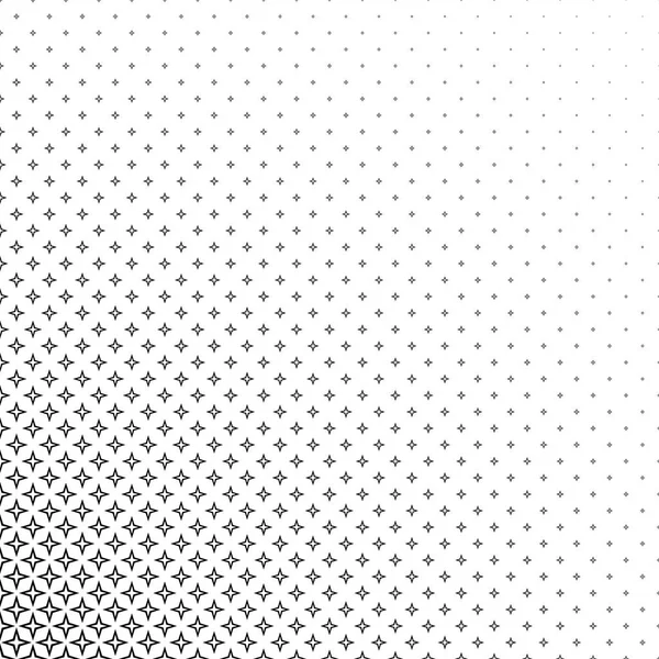 Absztrakt fekete-fehér tüskés minta tervezés — Stock Vector