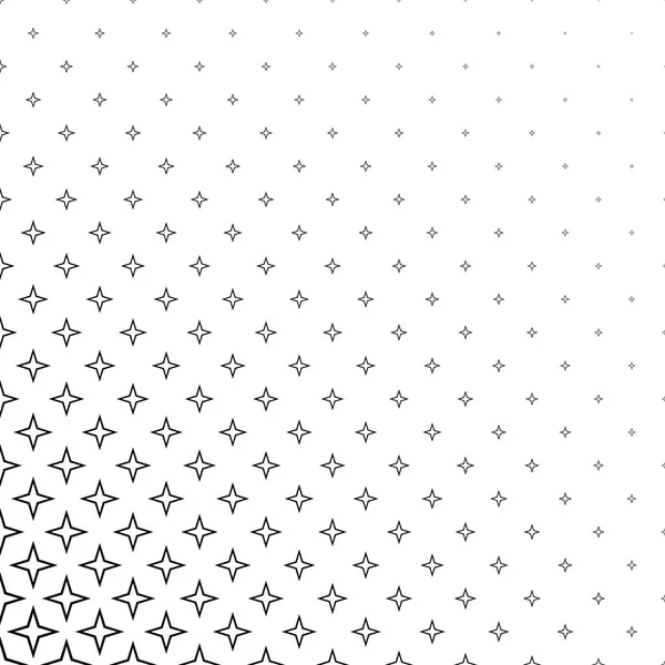 Abstrato design de padrão de espinho preto e branco — Vetor de Stock