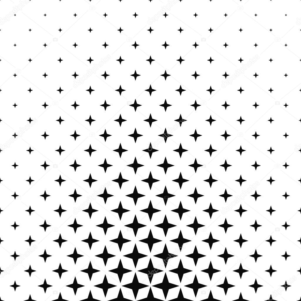 Black and white polygon pattern design background