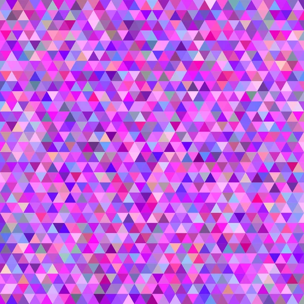 Rosa colorido abstracto triángulo mosaico fondo — Vector de stock