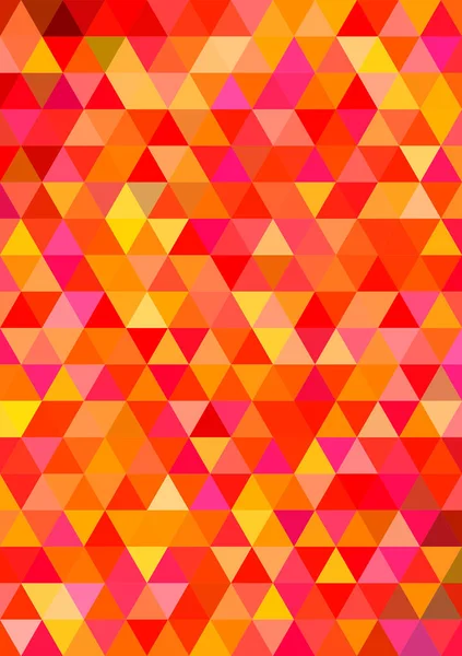 Abstraktes Dreieck Mosaik Hintergrunddesign — Stockvektor