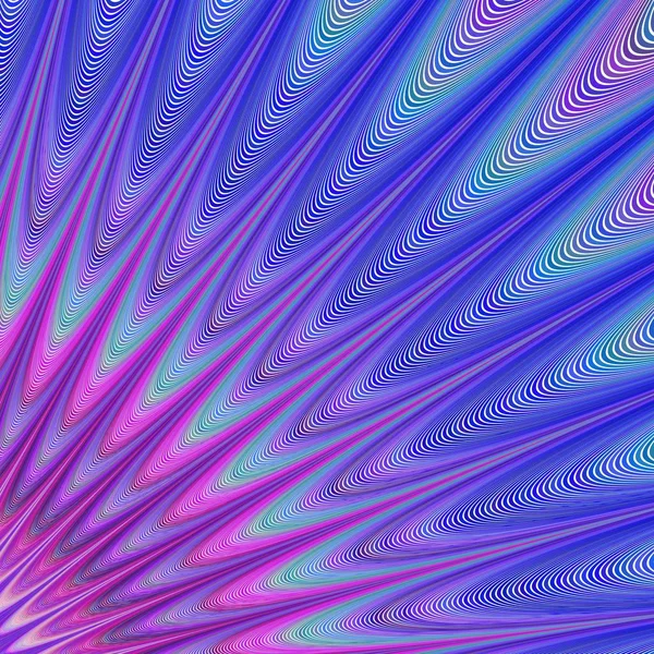 Multicolored fractal digital art background design — Stock Vector