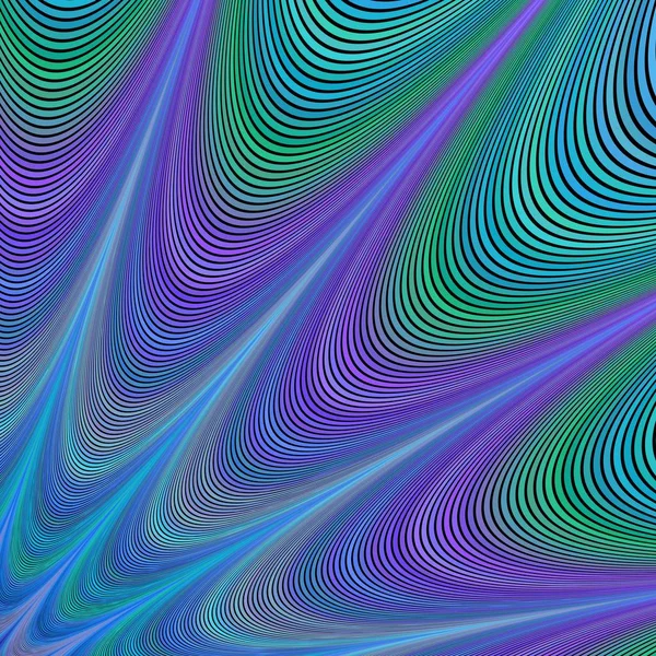 Fond d'art numérique fractal vecteur coloré — Image vectorielle