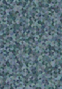 3D küp mozaik desen arka plan