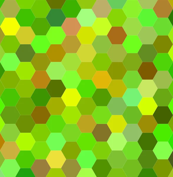 Resumen azulejo hexagonal fondo de mosaico — Vector de stock