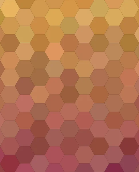 抽象的な六角形タイル モザイク パターン背景 — ストックベクタ