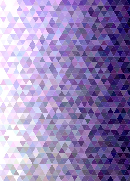 Abstract triangle mosaic transition background — Stock Vector
