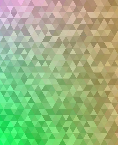 Abstract triangle mosaic transition background — Stock Vector