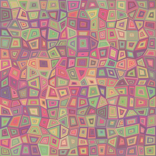 多彩多姿的矩形瓷砖马赛克背景 — 图库矢量图片