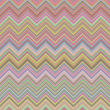 Colorful zigzag stripe pattern background design clipart