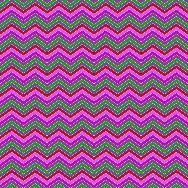 Colorful zig zag stripe pattern background design — Stock Vector