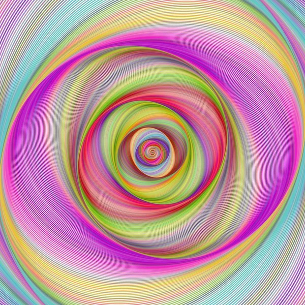 抽象多彩多姿的催眠分形背景 — 图库矢量图片