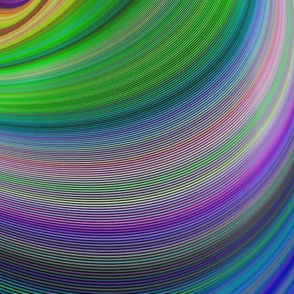 Fond d'art fractal psychédélique coloré — Image vectorielle