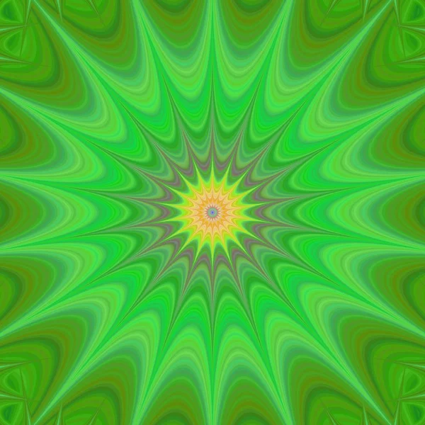 緑の星の背景のデザインのベクトル — ストックベクタ