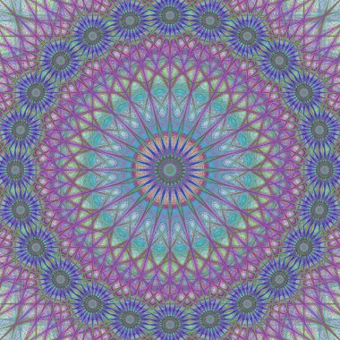 Soyut mandala süsleme arka plan tasarım