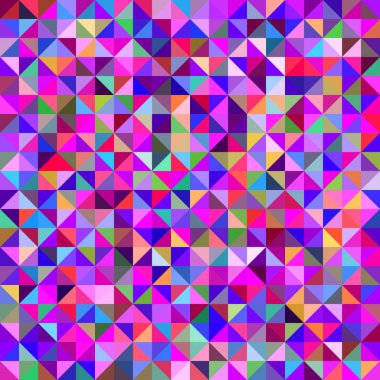 Renkli soyut üçgen desen arka plan