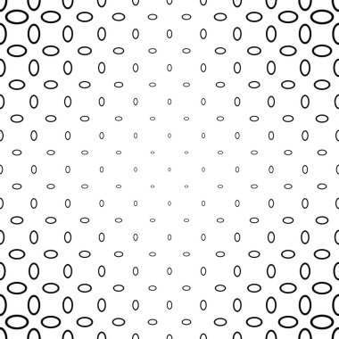 Siyah ve beyaz elips zil sesi çeşidi