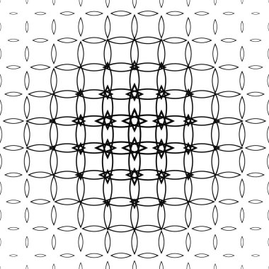 Geometrik siyah-beyaz desen arka plan