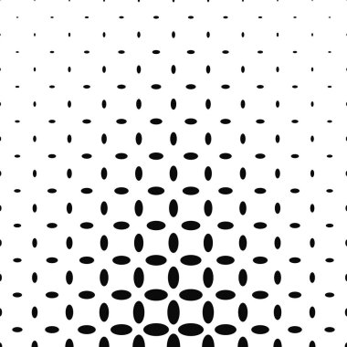 Siyah ve beyaz elips desen arka plan