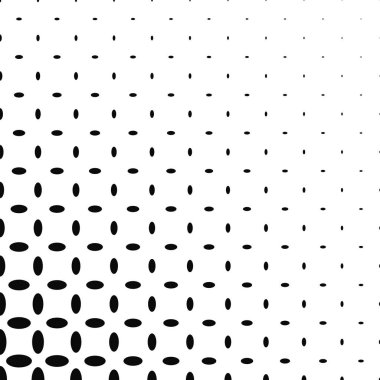 Siyah ve beyaz elips desen arka plan