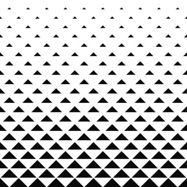 Soyut tek renkli üçgen desen arka plan