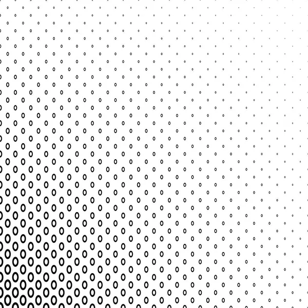 Monochrome motif ellipse géométrique fond — Image vectorielle