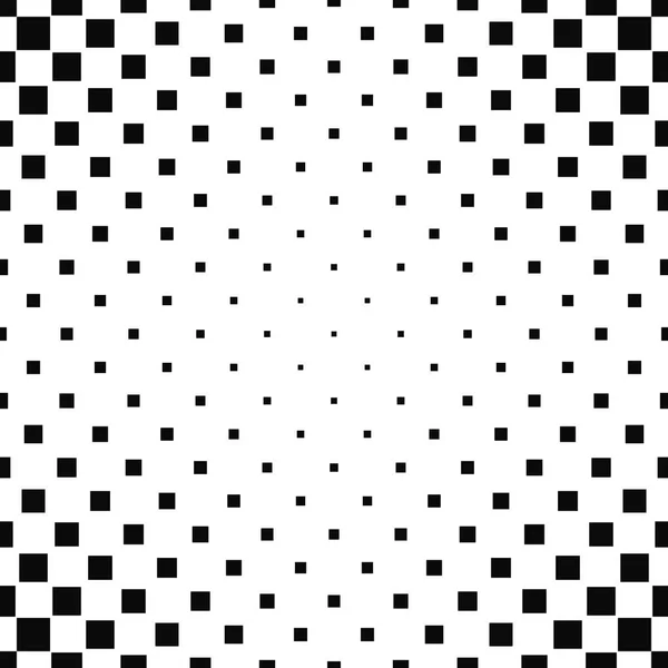 Black and white square pattern background — Stock Vector