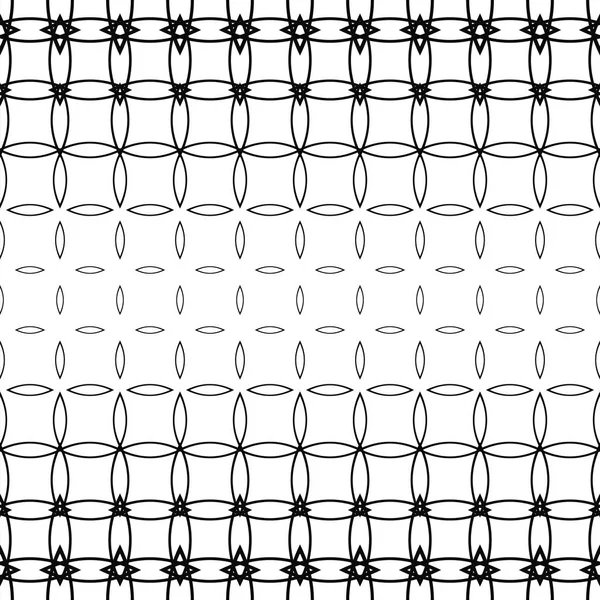 Geometric black and white pattern background — Stock Vector
