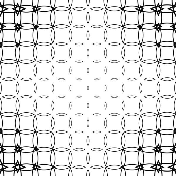 Geometrische patroon van zwarte en witte achtergrond — Stockvector