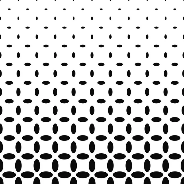 흑인과 백인 타원 패턴 배경 — 스톡 벡터