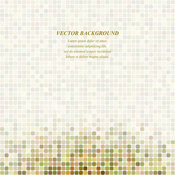 Šablona návrhu barevné čtvercové mozaika pozadí — Stockový vektor