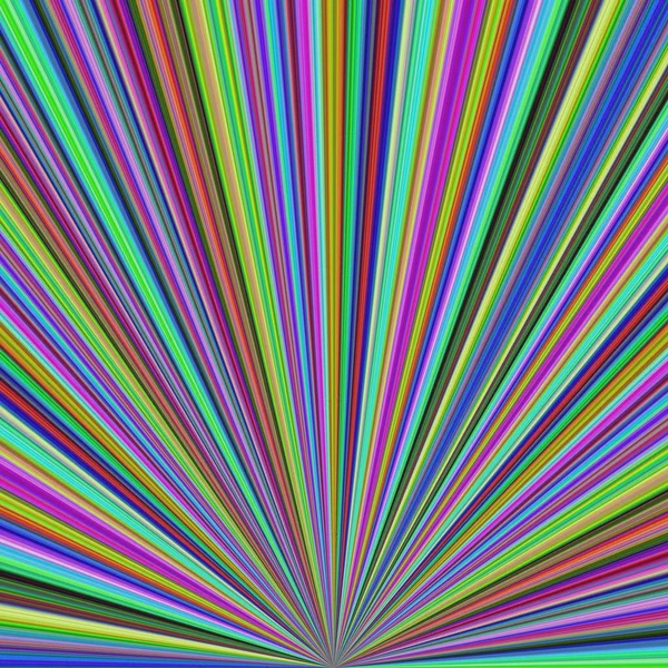 Colorido rayo estalló fondo - diseño de vectores — Archivo Imágenes Vectoriales
