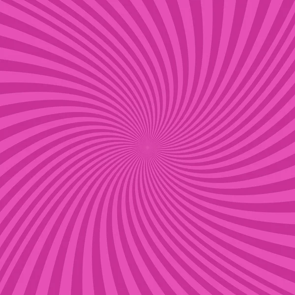 Pink abstract spiral design background — Stock Vector