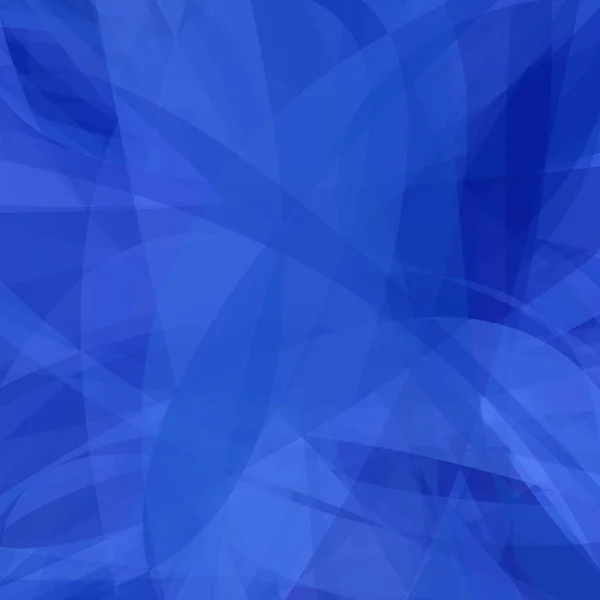 Синий абстрактный фон из динамических кривых — стоковый вектор