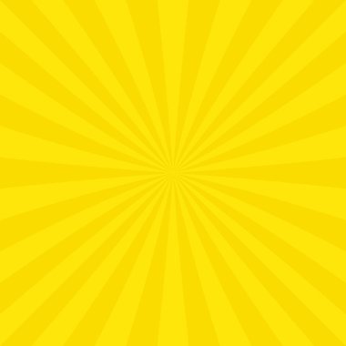 Radyal çizgili soyut güneş patlaması arka plan