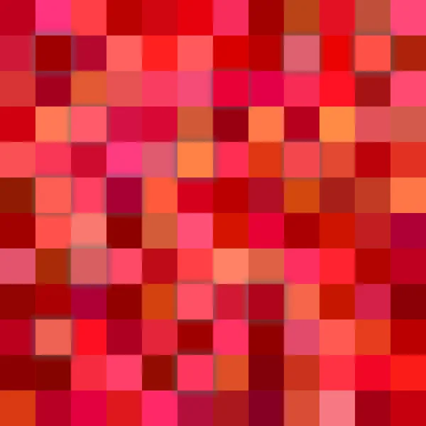 Fondo rojo abstracto 3d cubo — Vector de stock