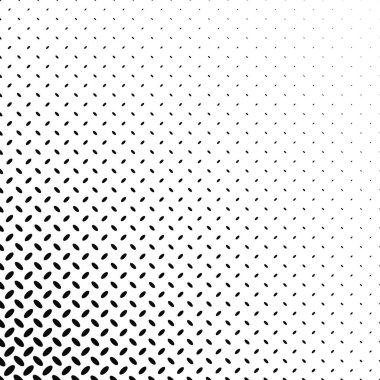 Soyut tek renkli çapraz elips desen