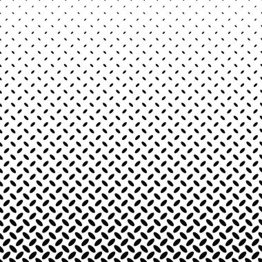 Soyut tek renkli çapraz elips desen