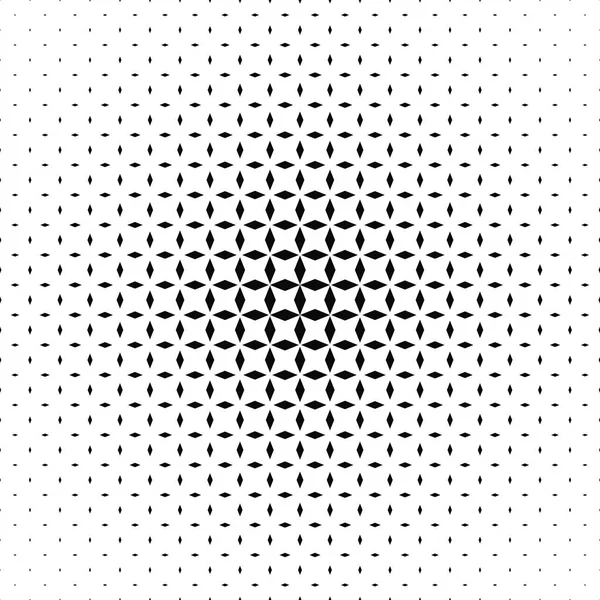 黒と白の菱形パターン背景 — ストックベクタ