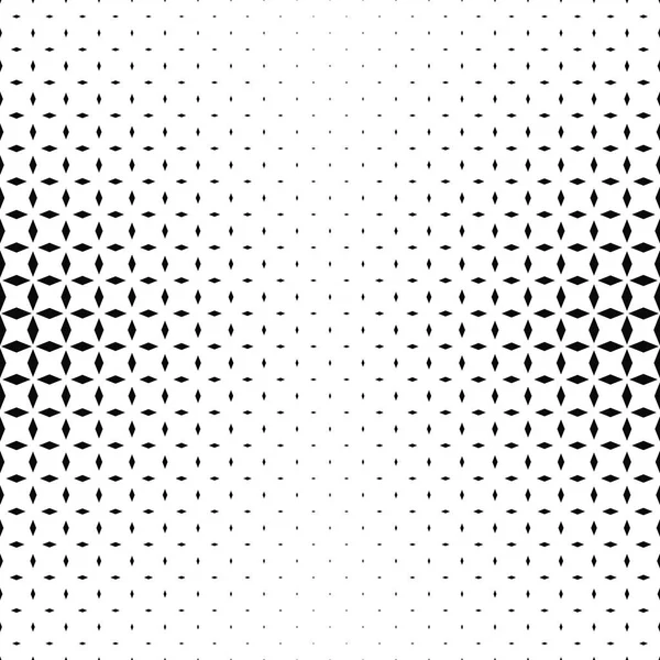 Black and white rhombus pattern background — Stock Vector
