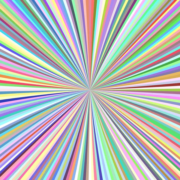 Radial stripes background - ray burst graphic — Stock Vector