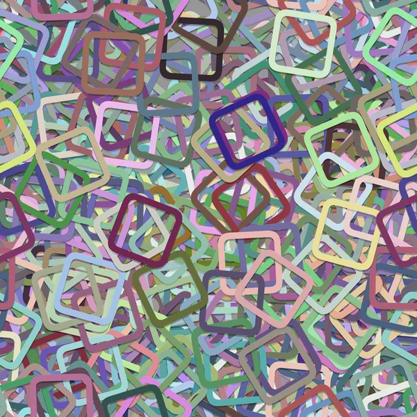 Nahtlose zufällige quadratische Muster Hintergrund — Stockvektor