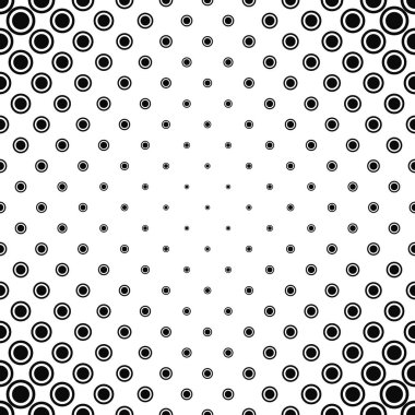 Soyut tek renkli daire desen arka plan