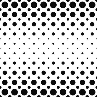Siyah ve beyaz nokta desen tasarım