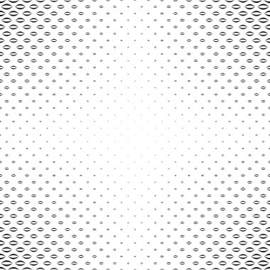 Soyut siyah beyaz kavisli şekli desen