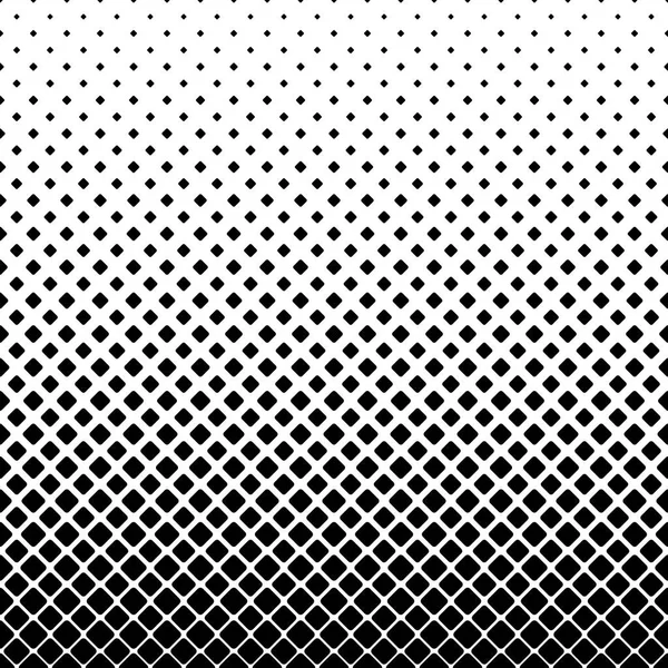 Tek renkli kare desen arka plan - siyah ve beyaz geometrik vektör çizim üzerinden yuvarlak kareler