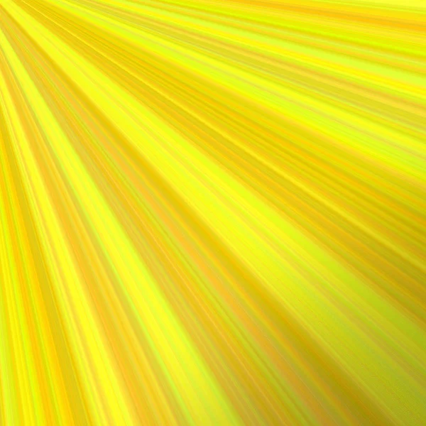 Yellow abstract sunray background design - vector graphic from rays — Stock Vector