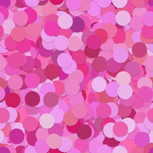 Sorunsuz rastgele nokta desen arka plan - vektör grafiği pembe daire