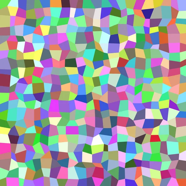 Renkli dikdörtgen mozaik arka plan - dikdörtgenler poligonal vektör tasarım — Stok Vektör