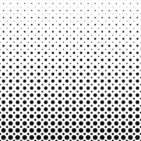Abstrakt svartvitt cirkel mönster bakgrund — Stock vektor